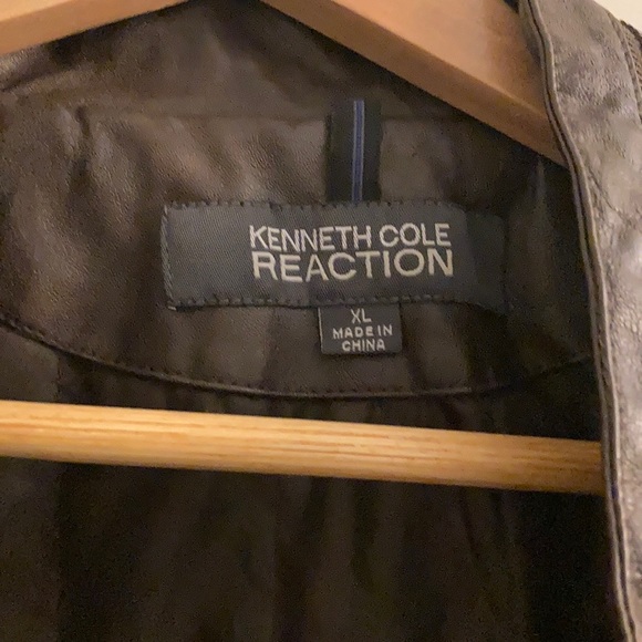 Kenneth Cole reaction leather jacket - Picture 2 of 3